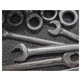 Lot of (15) Craftsman® Ratcheting Wrenches - Metric