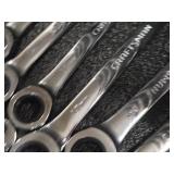 Lot of (15) Craftsman® Ratcheting Wrenches - Metric