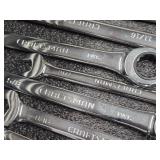 Lot of (15) Craftsman® Ratcheting Wrenches - SAE and Metric