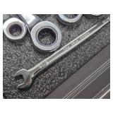 Lot of (15) Craftsman® Ratcheting Wrenches - SAE and Metric