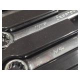 Lot of (2) Craftsman® Combination Wrench Sets - SAE and Metric