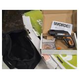 Worx SD Slide Driver 4V Semiautomatic Driver WX255L (in original packaging) with Tool Bag