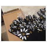 (2) Sets of Oven Mitts and (1) Set of Silicone Pan Corner Covers