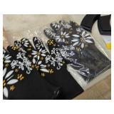 (2) Sets of Oven Mitts and (1) Set of Silicone Pan Corner Covers