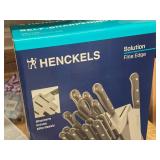Henckels Solution Fine Edge Knife Set Self Sharpening Block 16-piece (in original packaging)