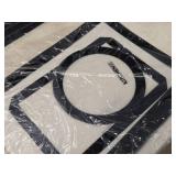 Lot of (4) Kitchen HQ Baking Mats 17"x12" (x2), 12"x8 -1/2" (x1), 8" Diameter (x1)