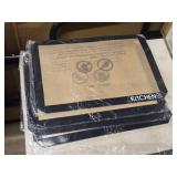 Lot of (4) Kitchen HQ Baking Mats 16 1/2" x 12"
