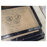 Lot of (4) Kitchen HQ Baking Mats 16 1/2" x 12"