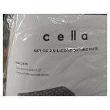 Lot of (2) Silicone Drying Mats 17.6" x 8" x 1/4"