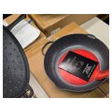 Curtis Stone 11" Cast Aluminum All Day Pan with Lid