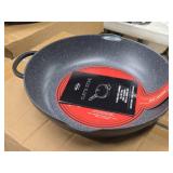 Curtis Stone 11" Cast Aluminum All Day Pan with Lid