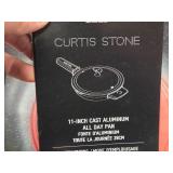 Curtis Stone 11" Cast Aluminum All Day Pan with Lid