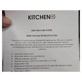 Kitchen HQ 8" Cast Iron Fry Pan