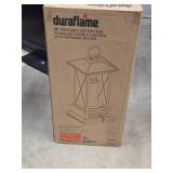 Duraflame® Household Portable LED Electric Flameless Candle Lantern with Infrared Heater (in original packaging)