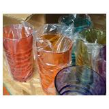Lot of (12) Plastic Glasses (in original packaging)