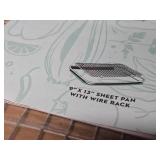 Good Housekeeping Sheet Pan with Wire Rack 13" x 9"