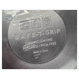 Safe-T-Grip Pan with Glass Lid