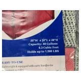 Lot of (5) Improvements Heavy Duty Home & Yard Bags 20" x 20" x 28"