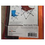 Fleet Farm Folding Arm Chair with Carry Bag