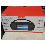 Aiwa Portable Media Boombox with TV Tuner (in original packaging)