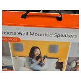 Aiwa Dual Wireless Wall Mounted Speakers 2-piece (in original packaging)