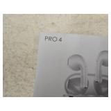 Pro 4 Earbuds (in original packaging)