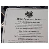 Life Is Good® 24 Can Ziperless Insulated Cooler 13" x 10" x 11 1/2"