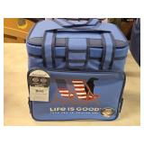 Life Is Good® 24 Can Ziperless Insulated Cooler 13" x 10" x 11 1/2"