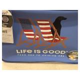 Life Is Good® 24 Can Ziperless Insulated Cooler 13" x 10" x 11 1/2"
