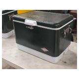 Coleman® Steel Belted Metal Chest Cooler