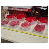 Lot of (8) Lock n Lock® Plastic Storage Containers (assorted)