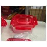 Lot of (8) Lock n Lock® Plastic Storage Containers (assorted)