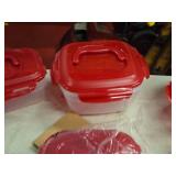 Lot of (8) Lock n Lock® Plastic Storage Containers (assorted)