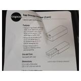 Lot of (2) Copco Egg Storage Drawers | Stackable