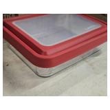 Lot of (5) Anchor Hocking® Glass Storage Container with Lid