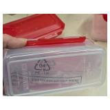 Lot of (3) Lock n Lock® Plastic Storage Containers - Egg Holder, Butter Dish, Large Rectangle