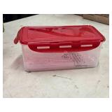 Lot of (3) Lock n Lock® Plastic Storage Containers - Egg Holder, Butter Dish, Large Rectangle