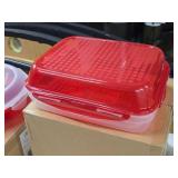 Lot of (2) Lock n Lock® Plastic Storage Containers