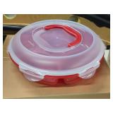 Lock n Lock® Plastic Serving Tray with Lid