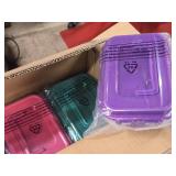 Lot of (5) Lock n Lock® Plastic Storage Containers