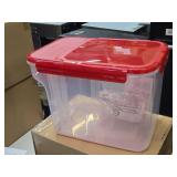Lock n Lock® Plastic Storage Container with Measuring Cup