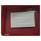 Lot of (2) Food Flex Large Flat Food Storage Containers