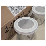Lot of (2) Anchor Hocking® Glass Storage Container with Lid