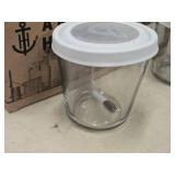Lot of (2) Anchor Hocking® Glass Storage Container with Lid