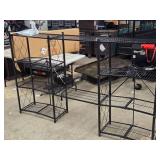 Origami Storage Shelf on Wheels