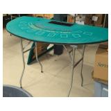Standing Blackjack Table with Chip Tray