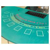 Standing Blackjack Table with Chip Tray