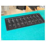 Standing Blackjack Table with Chip Tray