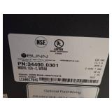 Bunn NSF Commercial Ambient Liquid Latte Dispenser LCA-2 with Key