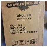 GrowlerWerks uKeg 64 Stainless Steel Pressurized Growler